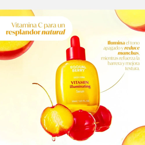 Suero Eqqualberry Iluminador Vitamina C